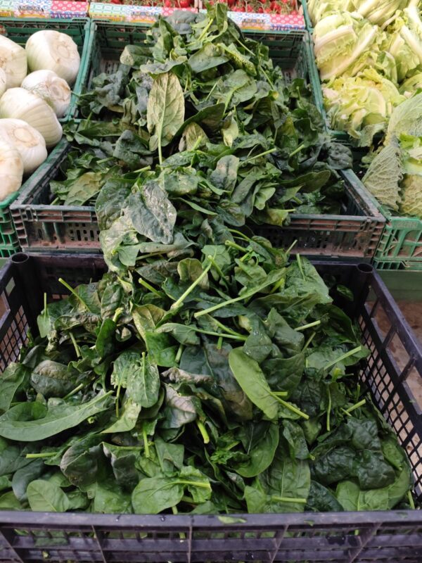 Spinaci sfusi Puglia